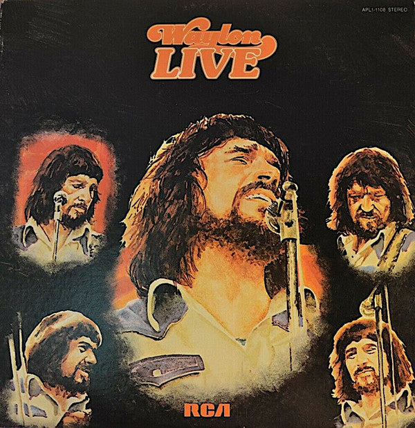 Waylon Jennings : Waylon Live (LP,Album)