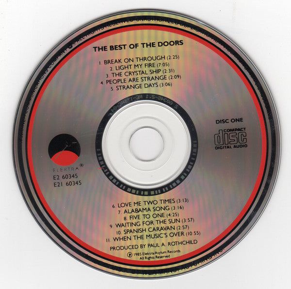 Doors, The : The Best Of The Doors (Compilation,Remastered)