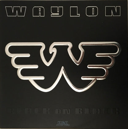 Waylon Jennings : Black On Black (LP,Album)