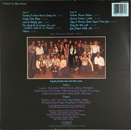 Waylon Jennings : Black On Black (LP,Album)