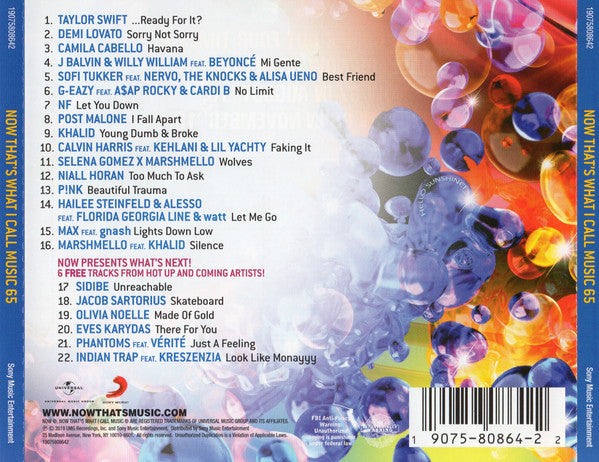 Various : Now That's What I Call Music! 65 (Compilation,Stereo)