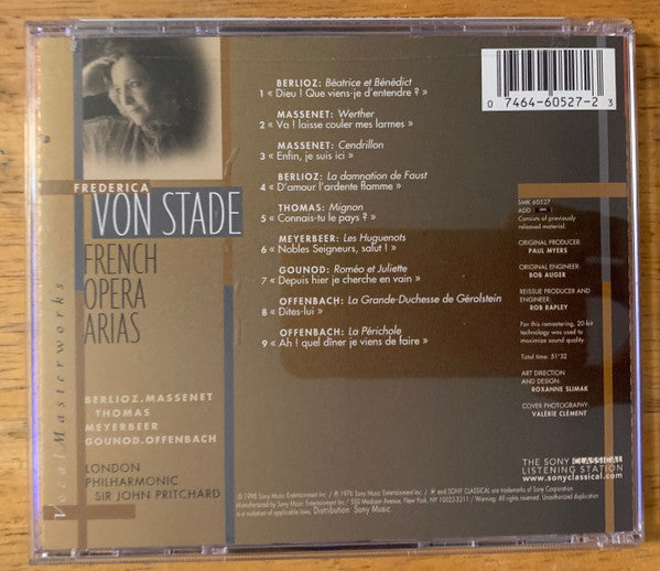 Frederica von Stade : French Opera Arias (Album,Stereo)
