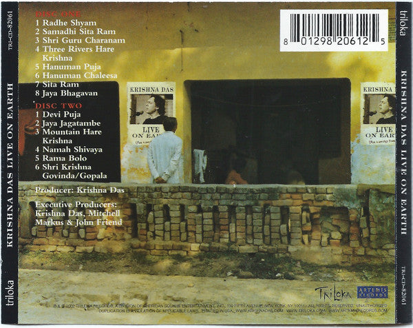 Krishna Das : Live On Earth (Album,Reissue)