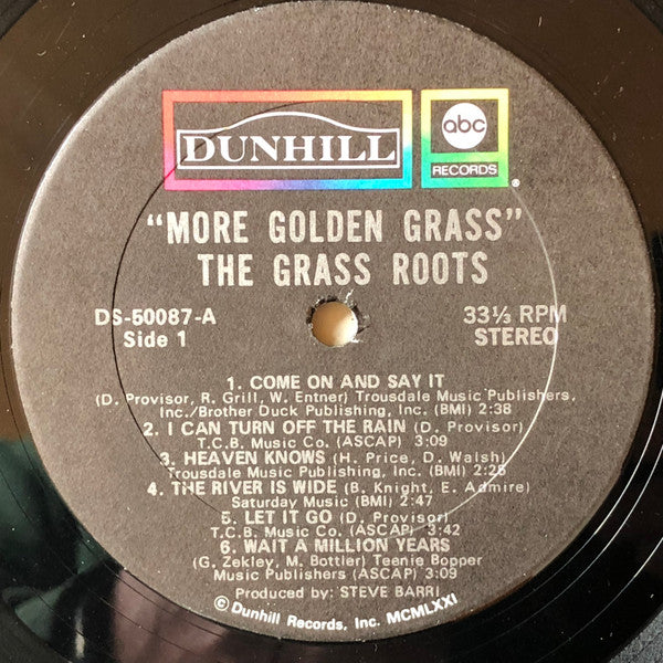 Grass Roots, The : More Golden Grass (LP,Compilation,Stereo)