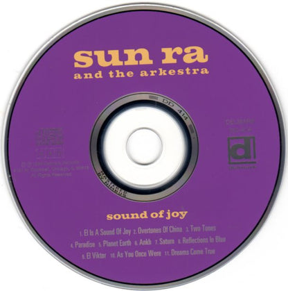 Sun Ra Arkestra, The : Sound Of Joy (Album,Reissue)