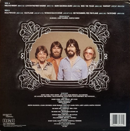 Alabama : Feels So Right (LP,Album)