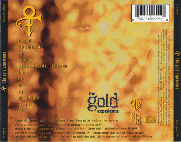 Artist (Formerly Known As Prince), The : The Gold Experience (Album)