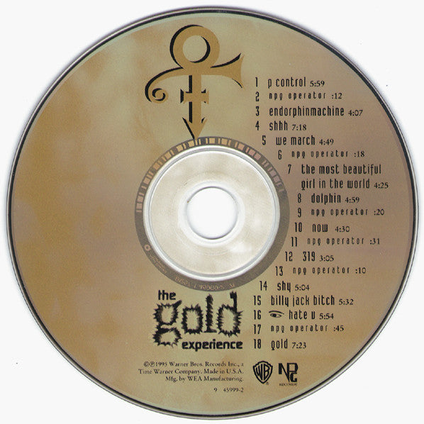 Artist (Formerly Known As Prince), The : The Gold Experience (Album)