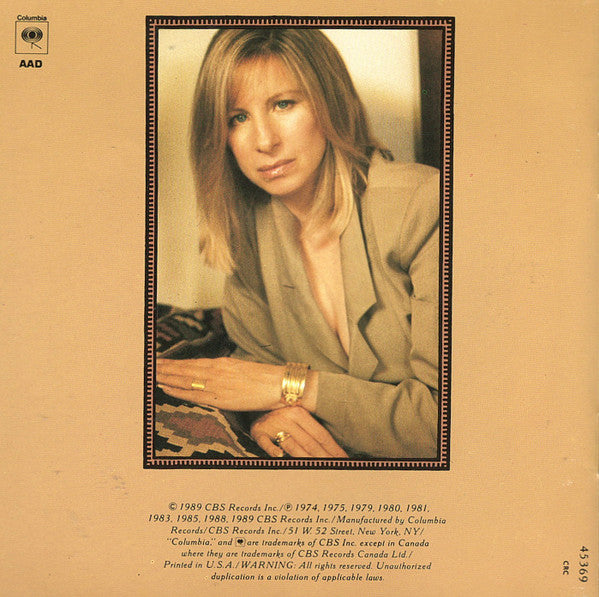 Barbra Streisand : A Collection (Greatest Hits...And More) (Compilation,Club Edition)