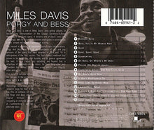 Miles Davis : Porgy And Bess (Album,Remastered,Reissue)