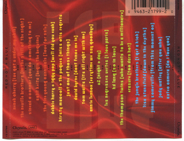 Various : Red Hot + Blue (Compilation)