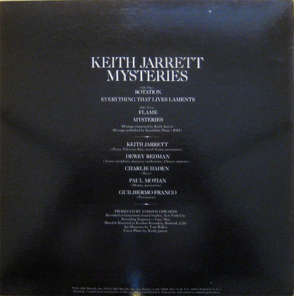 Keith Jarrett : Mysteries (LP,Album)
