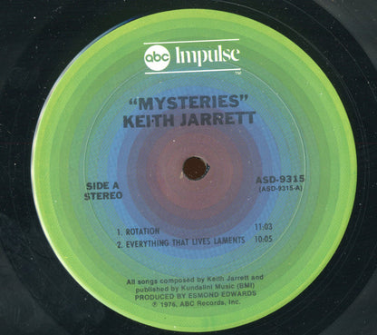 Keith Jarrett : Mysteries (LP,Album)
