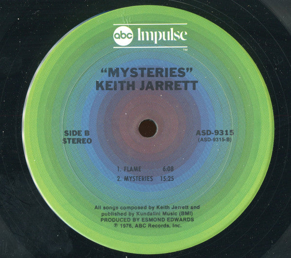 Keith Jarrett : Mysteries (LP,Album)