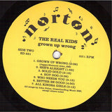 Real Kids, The : Grown Up Wrong (LP,Album,Mono)