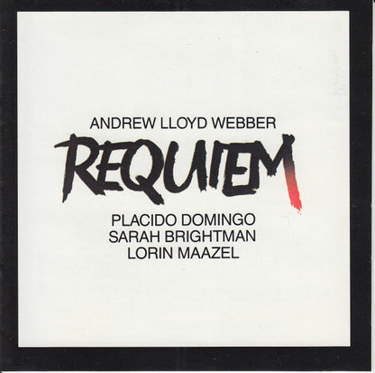 Andrew Lloyd Webber : Requiem (Album,Reissue)