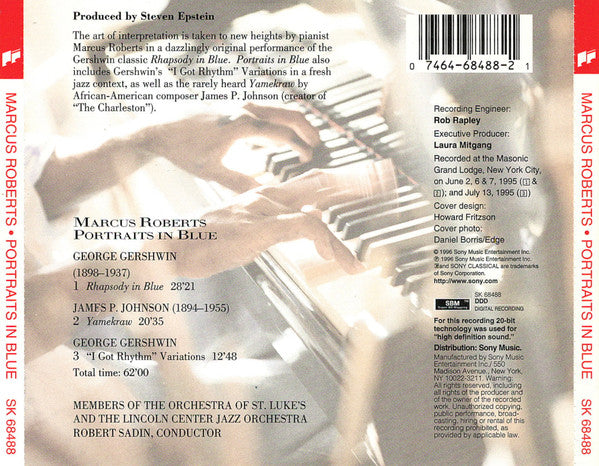 Marcus Roberts : Portraits In Blue (Album)