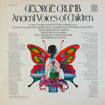 George Crumb : Ancient Voices Of Children (LP,Stereo)
