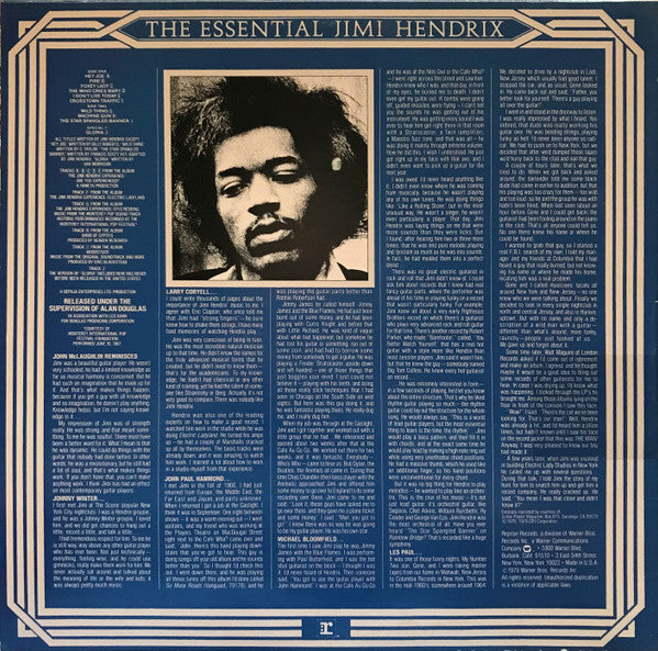 Jimi Hendrix : The Essential Jimi Hendrix Volume Two (LP,Compilation)