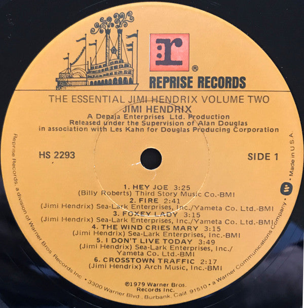 Jimi Hendrix : The Essential Jimi Hendrix Volume Two (LP,Compilation)