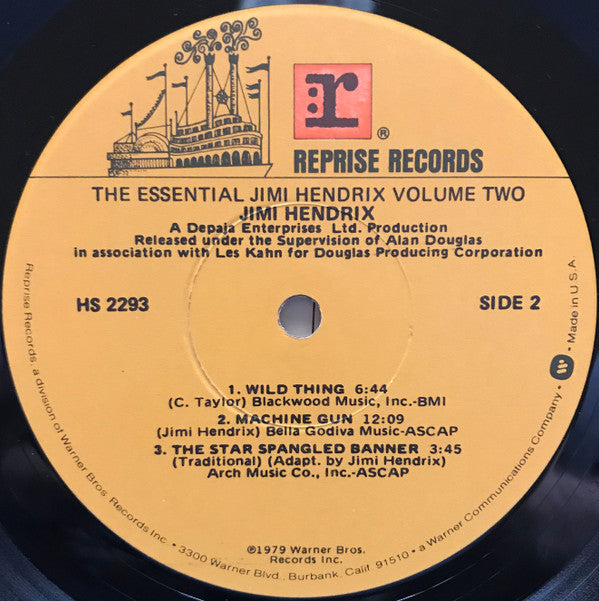 Jimi Hendrix : The Essential Jimi Hendrix Volume Two (LP,Compilation)