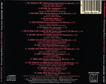 Smokey Robinson : The Composer Series: The Greatest Songs Written By Smokey Robinson (Compilation)