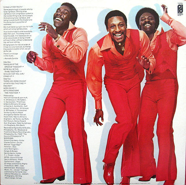 O'Jays, The : Travelin' At The Speed Of Thought (LP,Album)