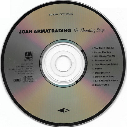 Joan Armatrading : The Shouting Stage (Album,Club Edition,Reissue)