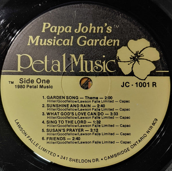 Various : Papa John's Musical Garden (LP,Album)