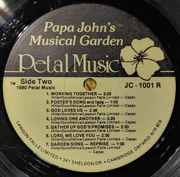 Various : Papa John's Musical Garden (LP,Album)
