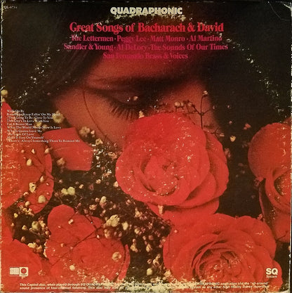 Various : Great Songs Of Bacharach & David (LP,Album,Quadraphonic)