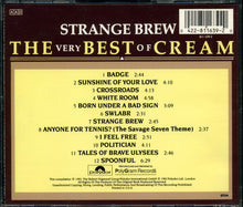 Cream (2) : Strange Brew - The Very Best Of Cream (Compilation,Reissue)