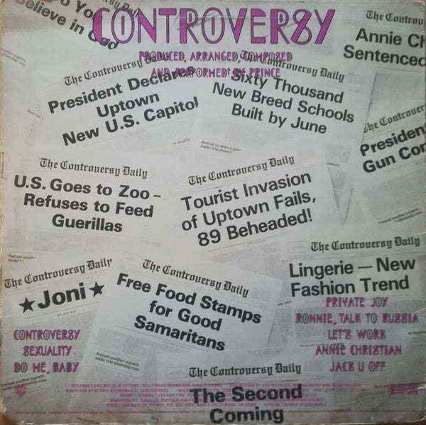 Prince : Controversy (LP,Album)