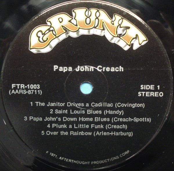 Papa John Creach : Papa John Creach (LP,Album,Stereo)