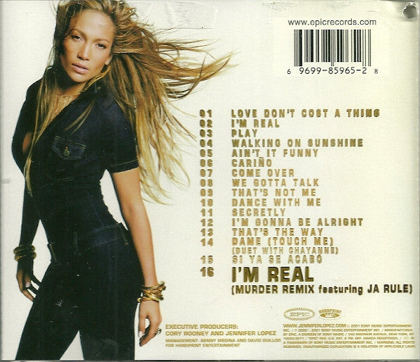 Jennifer Lopez – J.Lo – 2 x Vinyl (LP, Album, Promo), 2001