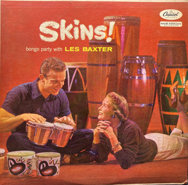 Les Baxter : Skins! (LP,Album,Mono)
