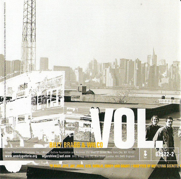 Billy Bragg & Wilco : Mermaid Avenue Vol. II (Album,Enhanced)