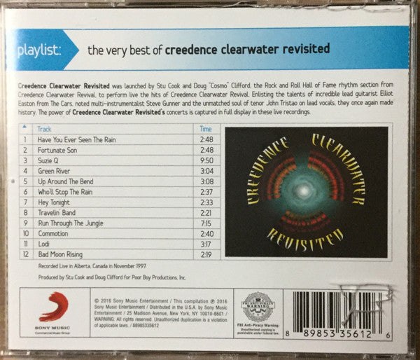 Creedence Clearwater Revisited : Playlist: The Very Best Of Creedence Clearwater Revisited (Compilation)