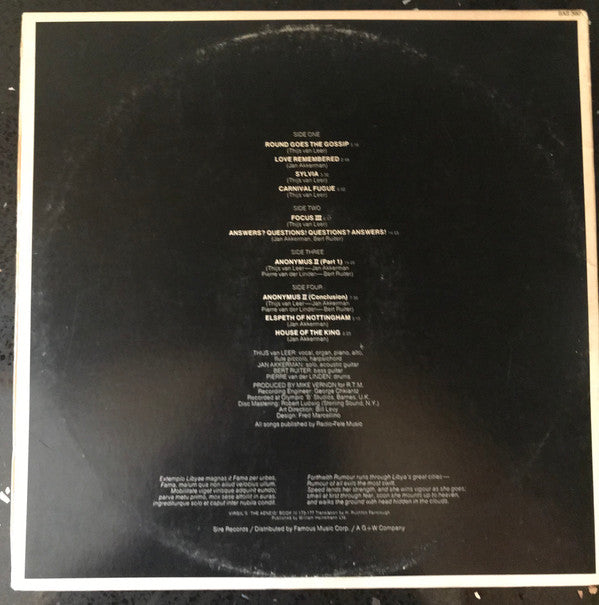 Focus (2) : Focus 3 (LP,Album)