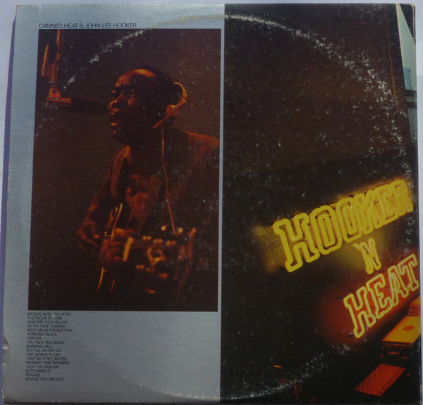 Canned Heat & John Lee Hooker : Hooker ’N Heat (LP,Album,Stereo)