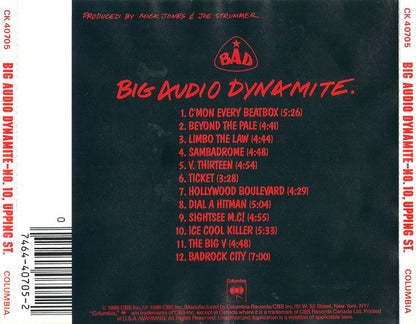 Big Audio Dynamite : No. 10, Upping St (Album,Reissue)