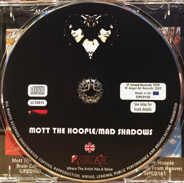 Mott The Hoople : Mad Shadows (Album,Reissue,Remastered)
