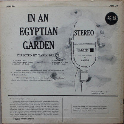Tarik Bulut : In An Egyptian Garden (LP,Album,Stereo)