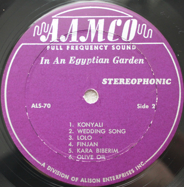 Tarik Bulut : In An Egyptian Garden (LP,Album,Stereo)