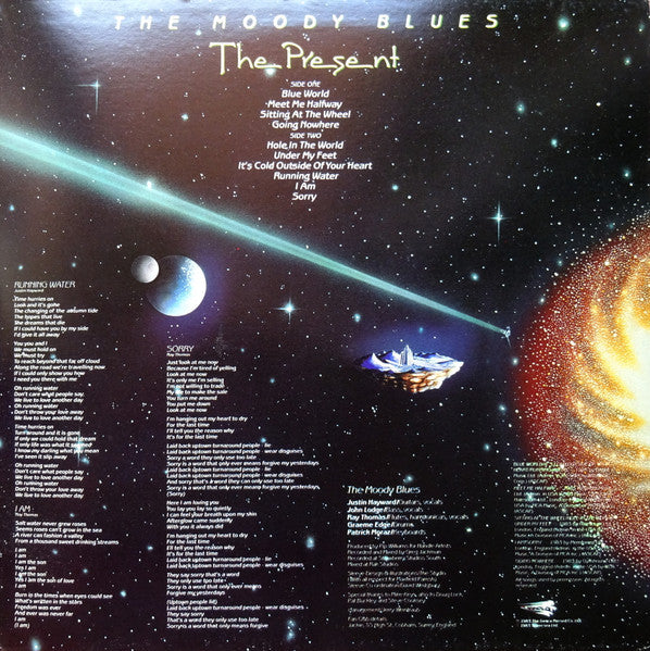 Moody Blues, The : The Present (LP,Album,Stereo)