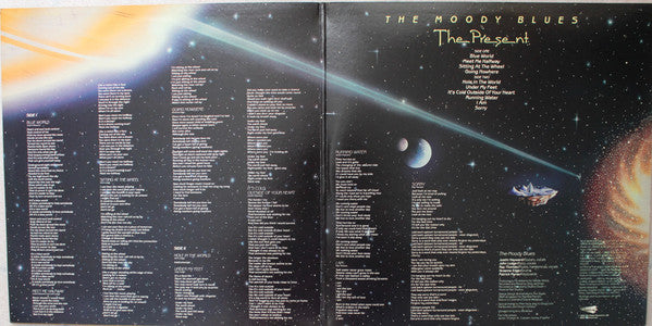 Moody Blues, The : The Present (LP,Album,Stereo)