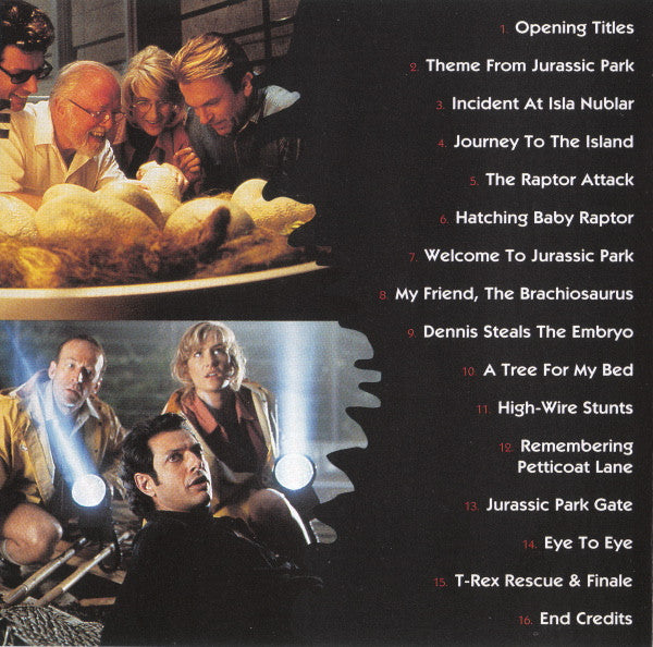 John Williams (4) : Jurassic Park (Original Motion Picture Soundtrack) (Album,Reissue)