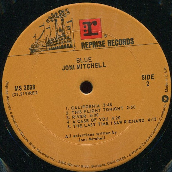 Joni Mitchell : Blue (LP,Album,Repress)