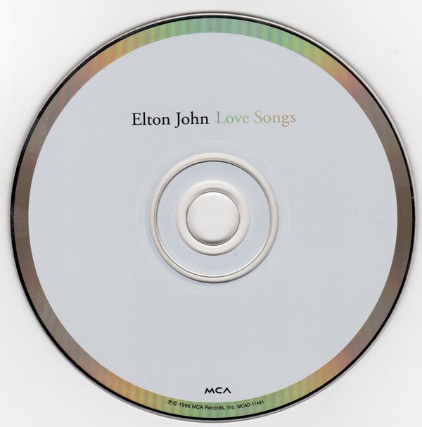 Elton John : Love Songs (Compilation,Club Edition,Remastered)