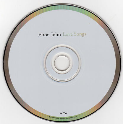 Elton John : Love Songs (Compilation,Club Edition,Remastered)